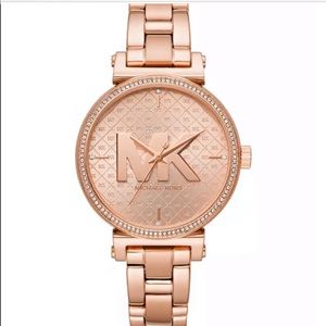 Michael Kors Rose Gold Sofie Watch NWT